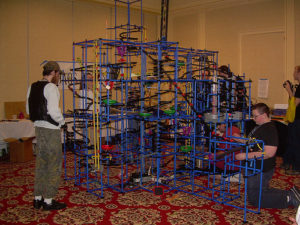 Marble based puzzle machine 